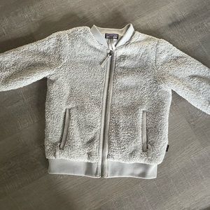 Grey Patagonia Sherpa Bomber Jacket